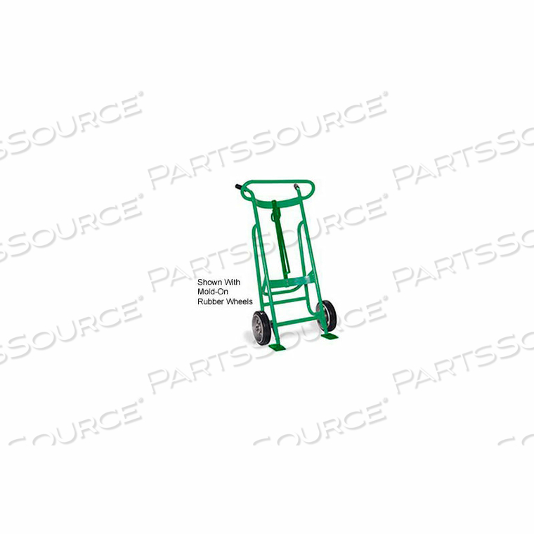 EZY-ROL 2-WHEEL STEEL DRUM TRUCK - PNEUMATIC WHEELS by Valley Craft Industries, Inc