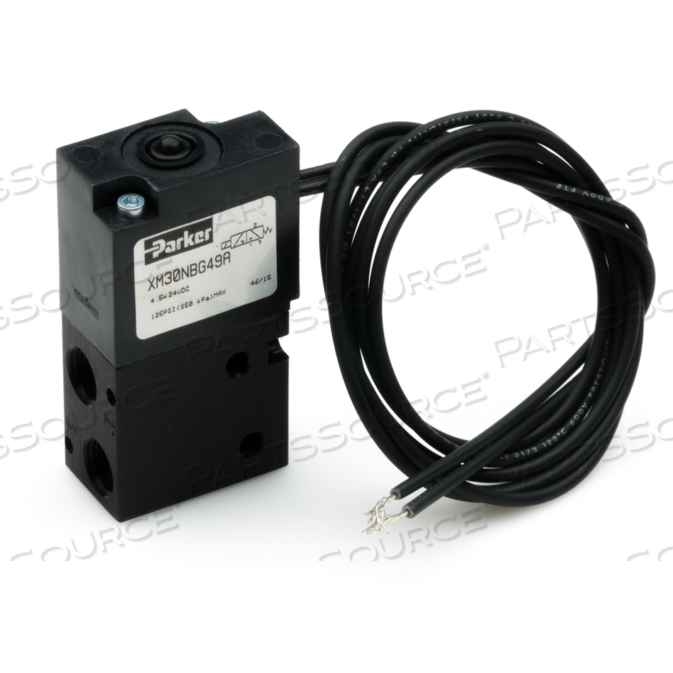 0.12" FEMALE ALUMINUM 3 WAYS PNEUMATIC VALVE - BLACK by STERIS Corporation 0.12" FEMALE ALUMINUM 3 WAYS PNEUMATIC VALVE - BLACK by STERIS Corporation