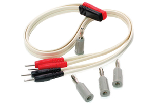 BIFURCATION PIN TYPE CABLE - RED/BLACK by Mettler Electronics