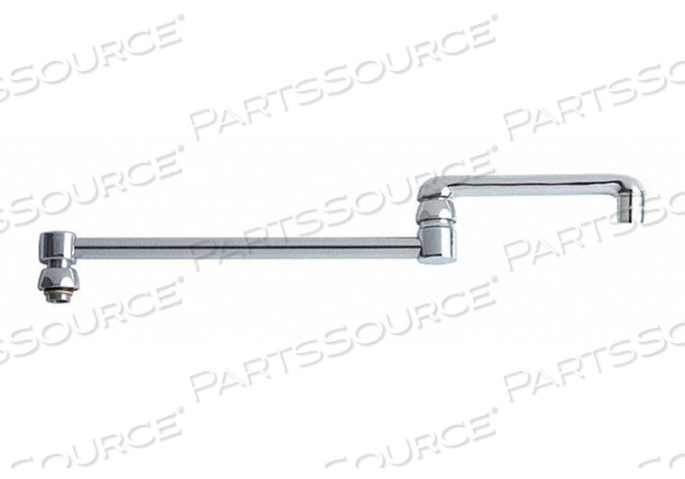 18IN DOUBLE-JOINTED SWING SPOUT by Chicago Faucets