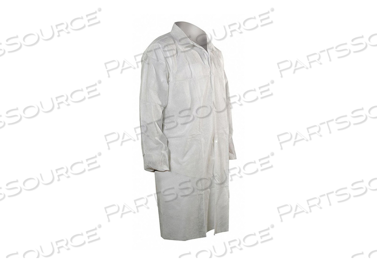 DISP LAB COAT PP WHITE 5XL PK25 by Cellucap DISP LAB COAT PP WHITE 5XL PK25 by Cellucap
