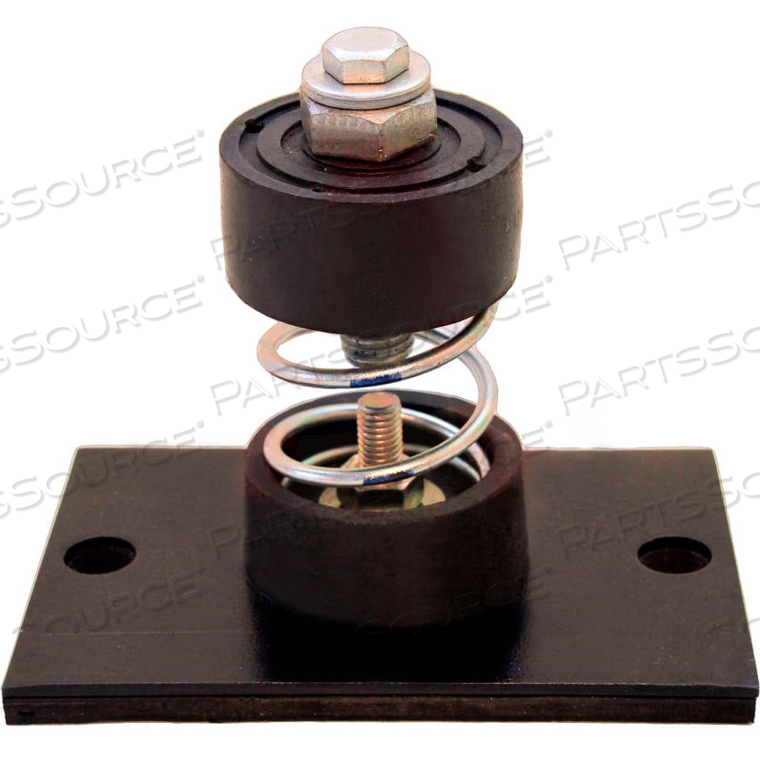 RUBBER CUP SPRING MOUNTS, WITH BASE PLATE 2-3/8"L X 2-3/8"W X 5-1/8"H by Andre