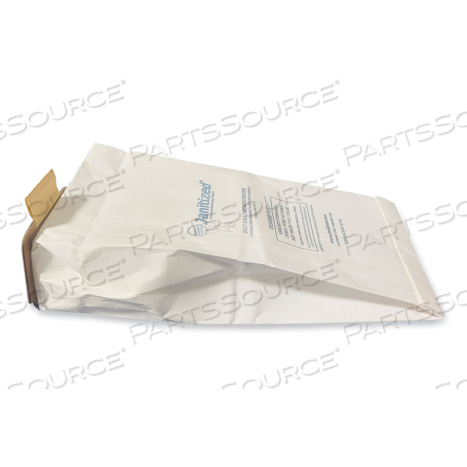 VACUUM FILTER BAGS DESIGNED TO FIT KARCHER/TORNADO CV30/1, CV38/1, CV48/2 by Janitized VACUUM FILTER BAGS DESIGNED TO FIT KARCHER/TORNADO CV30/1, CV38/1, CV48/2 by Janitized