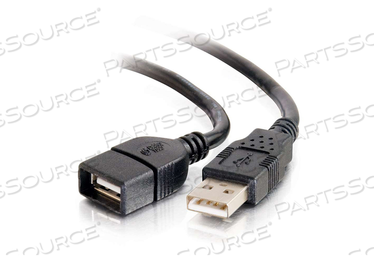 9.8FT USB 2.0 A MALE - A FEMALE EXTENSION CABLE - BLACK by Legrand AV (C2G) 9.8FT USB 2.0 A MALE - A FEMALE EXTENSION CABLE - BLACK by Legrand AV (C2G)