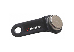 KEYTABS BLCK STAINLESS STEEL/PLSTIC PK10 by Timepilot