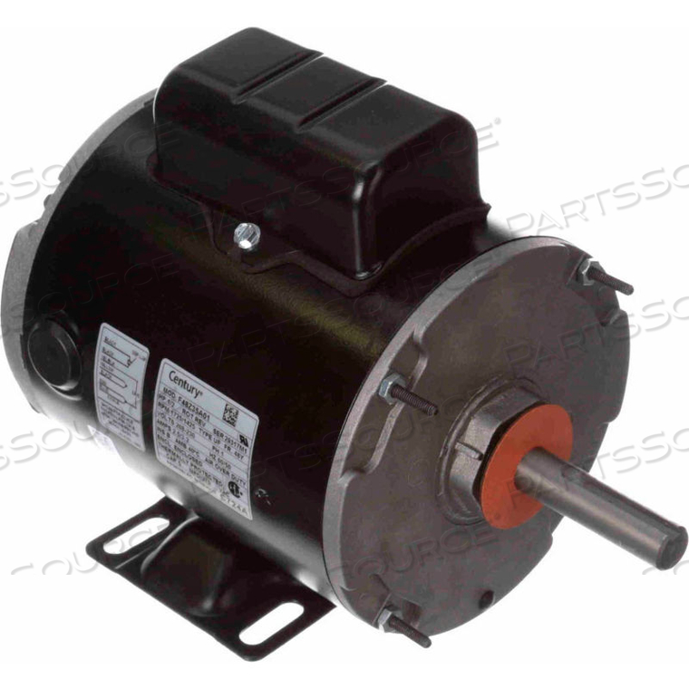 TRANSFORMER COOLING FAN MOTOR, 1/2 HP, 1725 RPM, 208-230V, TEAO by Regal Beloit America, Inc. (Century Electric Motors)