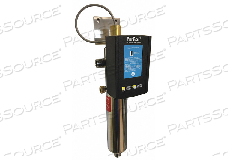 UV DISINFECTION UNIT 3/4 IN MIP 8GPM by Purtest