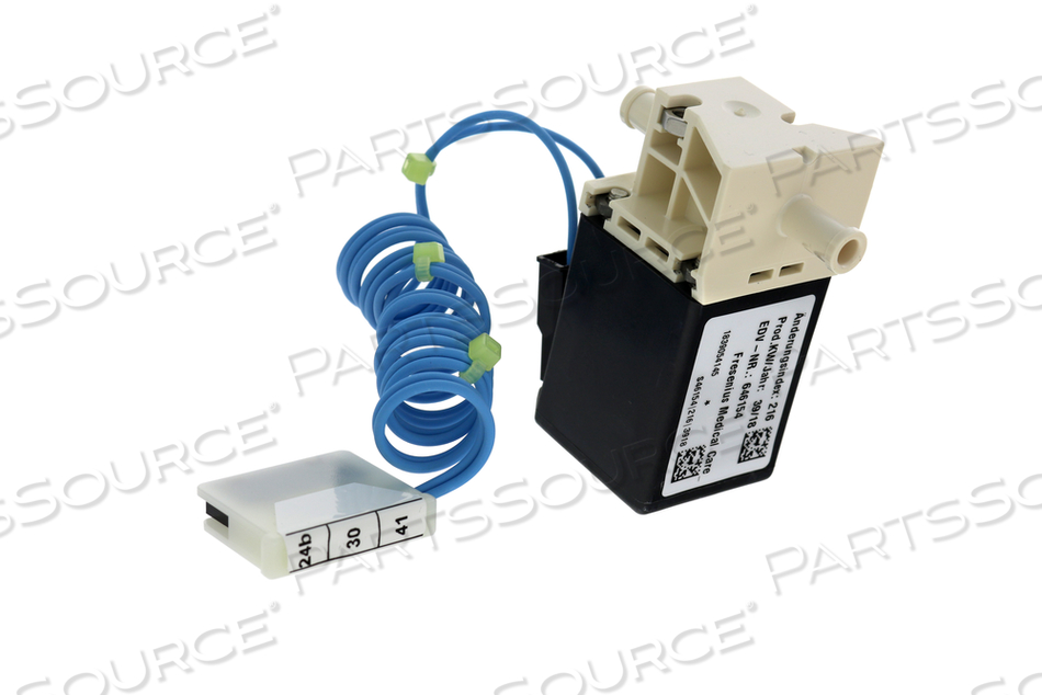 SOLENOID VALVE, 2 BARB PORTS, 24VDC by Fresenius Medical Care