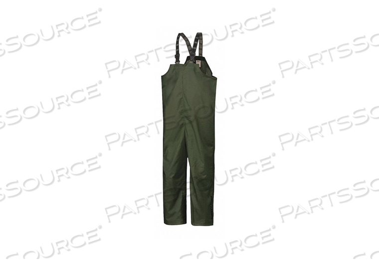 RAIN BIB OVERALL UNRATED GREEN XS by Helly Hansen
