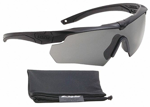 BALLISTIC SAFETY GLASSES GRAY by Eye Safety Systems