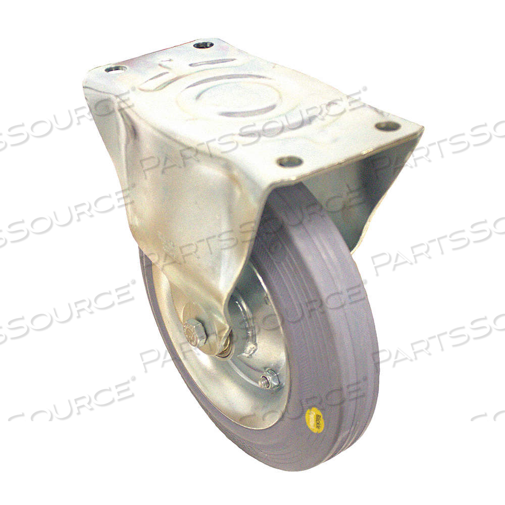 PLATE CASTER WITH FLAT-FREE WHEELS, 10 IN WHEEL DIA., 990 LB, 11 5/8 IN MOUNTING HT by Approved Vendor PLATE CASTER WITH FLAT-FREE WHEELS, 10 IN WHEEL DIA., 990 LB, 11 5/8 IN MOUNTING HT by Approved Vendor