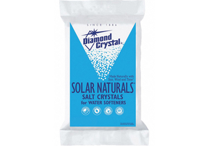 WATER SOFTENER SALT SOLAR NATURALS 50 LB by Diamond Crystal