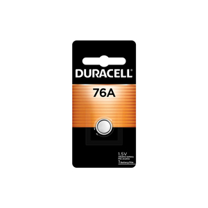 76A DURACELL, SPECIALTY ALKALINE BATTERY, 76A/LR44, 1.5 V, 1PK by Duracell