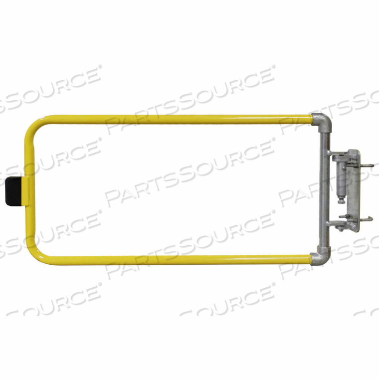 UNIVERSAL SELF-CLOSING SAFETY GATE, 15" - 44" LENGTH, SAFETY YELLOW by Kee