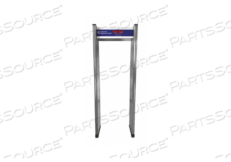 METAL DETECTOR SINGLE ZONE WALK-THROUGH by Metal Defender