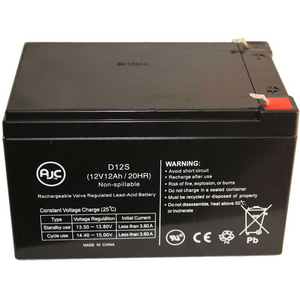 AJC ALTRONIX AL1012ULXPD16 12V 12AH ALARM BATTERY by Battery Clerk LLC