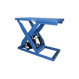 OPTIMUS LIFT5K POWER SCISSOR LIFT TABLE 72X48 5000 LB. CAP. FOOT CONTROL L5K-4872 by Bishamon Industries Corp.