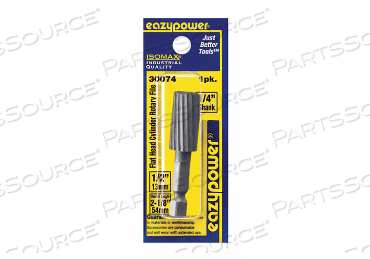 SQUARE EDGE CYLINDER FILE 1/2 IN. 1 PCS. by Eazypower
