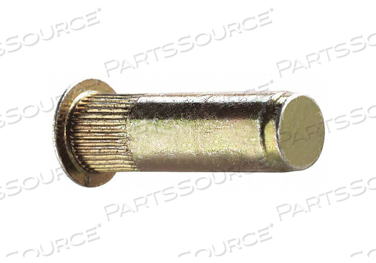 RIVET NUT KNURLED STEEL ZINC YELLOW PK25 by AVK RIVET NUT KNURLED STEEL ZINC YELLOW PK25 by AVK