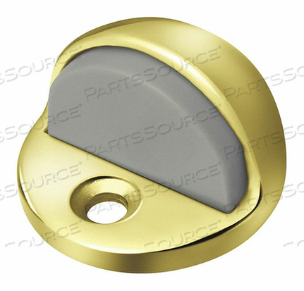 DOME DOOR STOP SATIN CHROME DIA. 2 IN by Rockwood