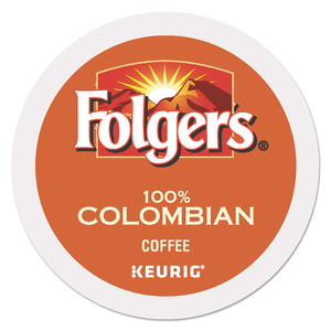 100% COLOMBIAN COFFEE K-CUPS, 24/BOX by Folgers