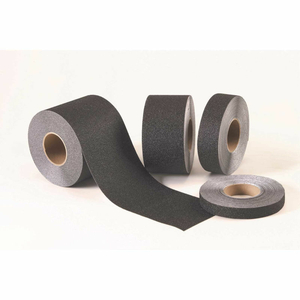 GATOR GRIP BLACK MILITARY & MARINE GRADE ANTI-SLIP TAPE, 4"W X 30'L, BLACK, 3/PACK, ROLL by Incom Manufacturing