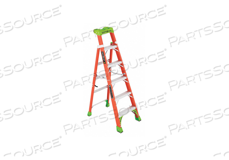 STEPLADDER FIBERGLASS 6 FT H 300 LB. by Louisville