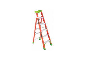 STEPLADDER FIBERGLASS 6 FT H 300 LB. by Louisville