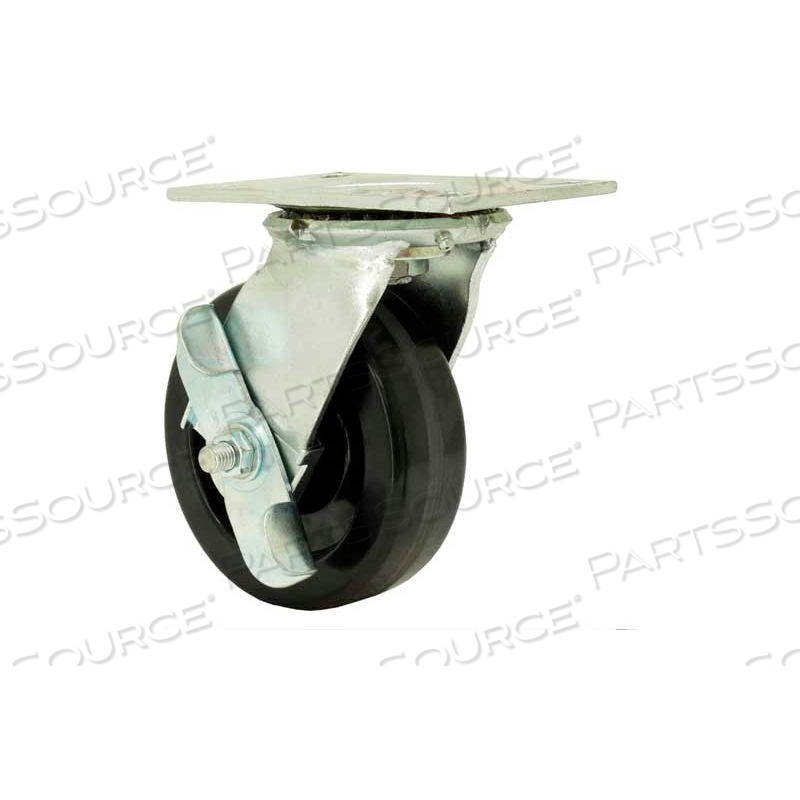 8" DURASTAN WHEEL SWIVEL CASTER WITH WHEEL BRAKE by RWM 8" DURASTAN WHEEL SWIVEL CASTER WITH WHEEL BRAKE by RWM