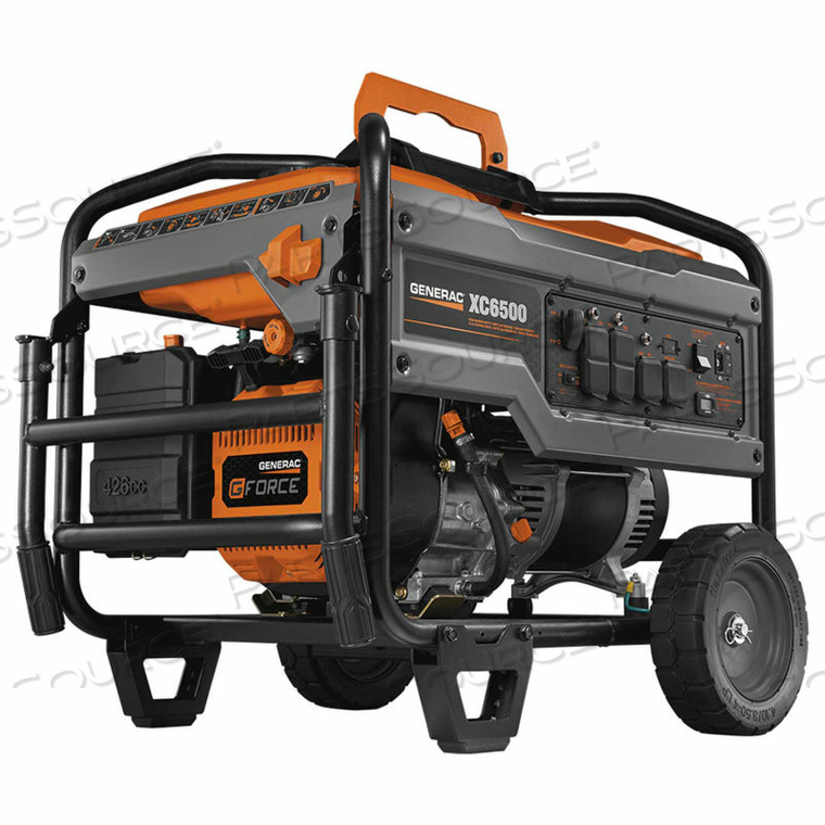 CARB PORTABLE GENERATOR W/ RECOIL START, GASOLINE, 6500 RATED WATTS 