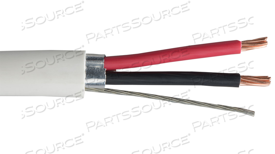 COMMERCIAL GRADE GENERAL PURPOSE 18 AWG 2 CONDUCTOR PLENUM SHIELDED CABLE 