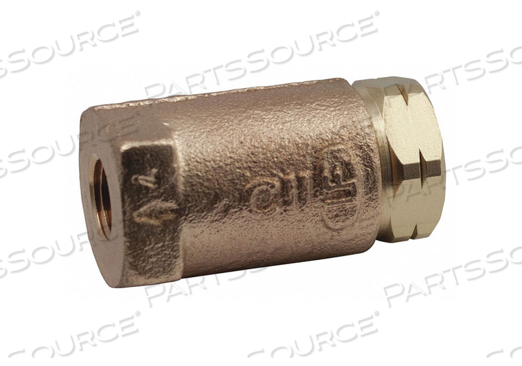 BALL CONE CHECK VALVE BRONZE 1 FNPT by Apollo Valves (a Conbraco Company) BALL CONE CHECK VALVE BRONZE 1 FNPT by Apollo Valves (a Conbraco Company)