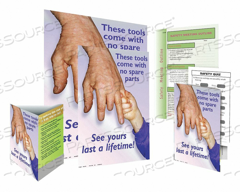 SAFE SYSTEM KIT THESE TOOLS COME WITH EN by SafetyPoster