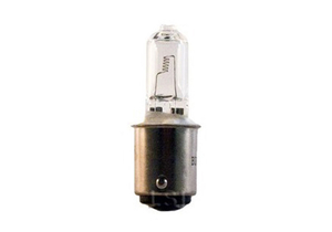 VISIONARY REPLACEMENT LAMP, -BA15D DOUBLE CONTACT BAYONET BASE, 35 W, CLEAR, 24 V, 1.46 A, 2000 HR, 750 LUMENS, MEETS MIL-SPEC, 2.09 IN by Burton Medical