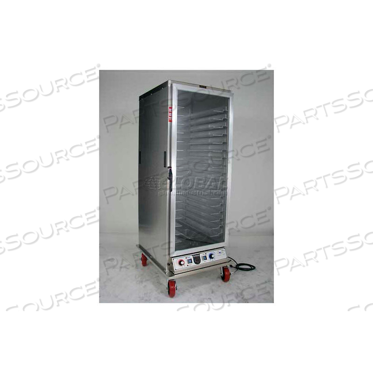 NON INSULATED PROOFER CABINET, 75"H X 29"W X 35"D, 35 PANS 