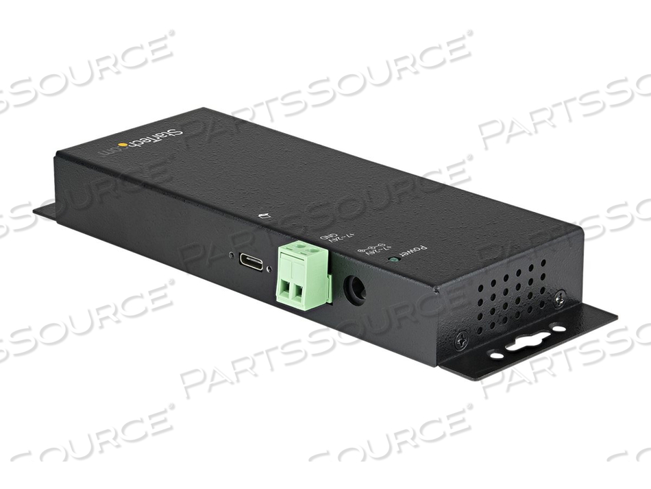 4 PORT USB C HUB 10GBPS, METAL INDUSTRIAL USB 3.2/3.1 GEN 2 TYPE-C HUB, 3A/1C, USB-C OR USB-A HOST, MOUNTABLE, ESD/SURGE (HB31C3A1CME), HUB, by StarTech.com Ltd. 4 PORT USB C HUB 10GBPS, METAL INDUSTRIAL USB 3.2/3.1 GEN 2 TYPE-C HUB, 3A/1C, USB-C OR USB-A HOST, MOUNTABLE, ESD/SURGE (HB31C3A1CME), HUB, by StarTech.com Ltd.