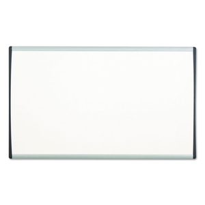 MAGNETIC DRY-ERASE BOARD, STEEL, 11 X 14, WHITE SURFACE, SILVER ALUMINUM FRAME by Quartet