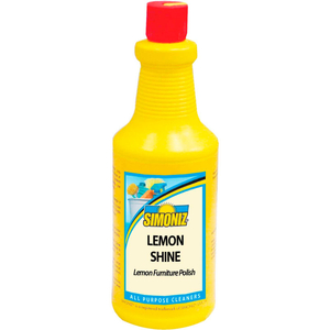 LEMON SHINE FURNITURE POLISH, LEMON, 32 OZ. BOTTLE, 12 BOTTLES by Simoniz USA