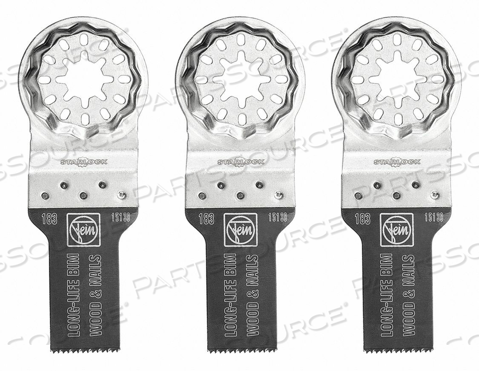 OSCILLATING SAW BLADES 13/16IN PK3 by Fein