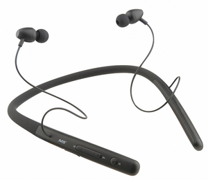 EARBUD NECKBAND BLUETOOTH PLASTIC BLACK by MobileSpec