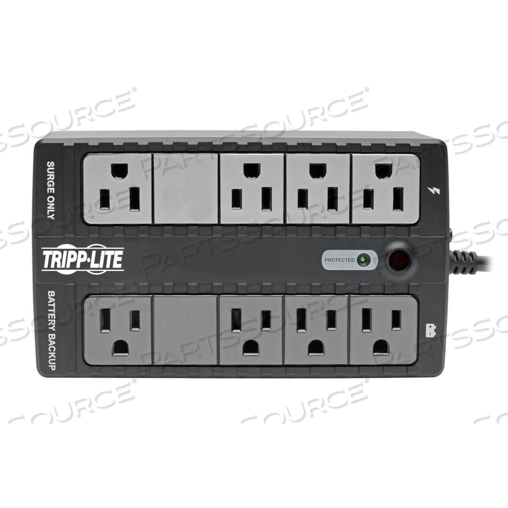 UPS DESKTOP 500VA 260W BATTERY BACK UP COMPACT 120V 8 OUTLETS UPS DESKTOP 500VA 260W BATTERY BACK UP COMPACT 120V 8 OUTLETS