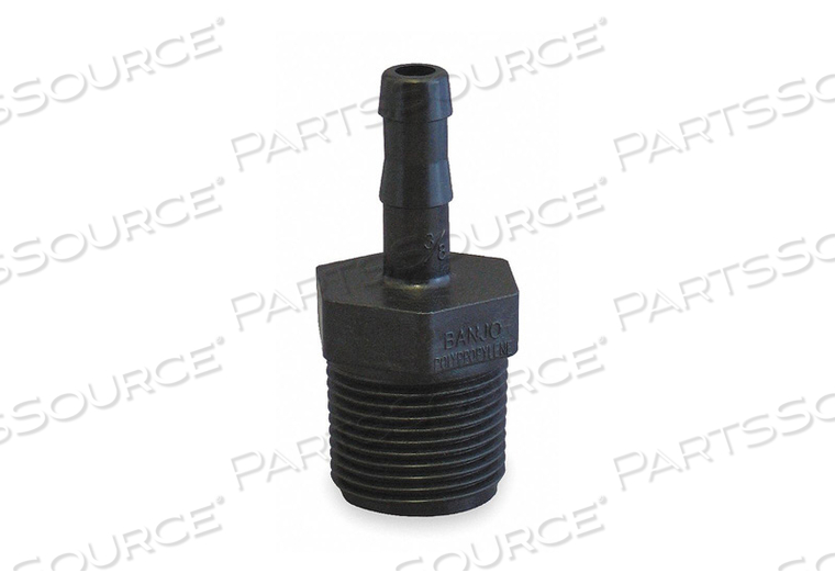 BARBED HOSE FITTING HOSE ID 3/8 MNPT by Banjo BARBED HOSE FITTING HOSE ID 3/8 MNPT by Banjo