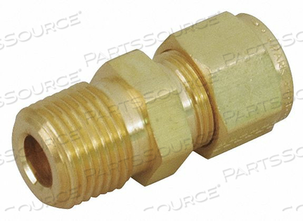 STRT CONNECTOR BRASS A-LOKXM 1/8INX1/4IN by Parker Hannifin Corporation