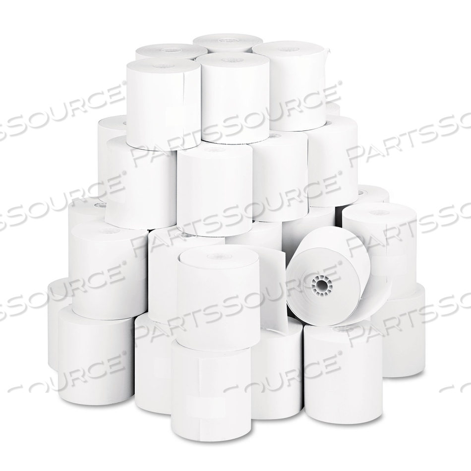 THERMAL PAPER ROLLS, 3.13" X 230 FT, WHITE, 50/CARTON 