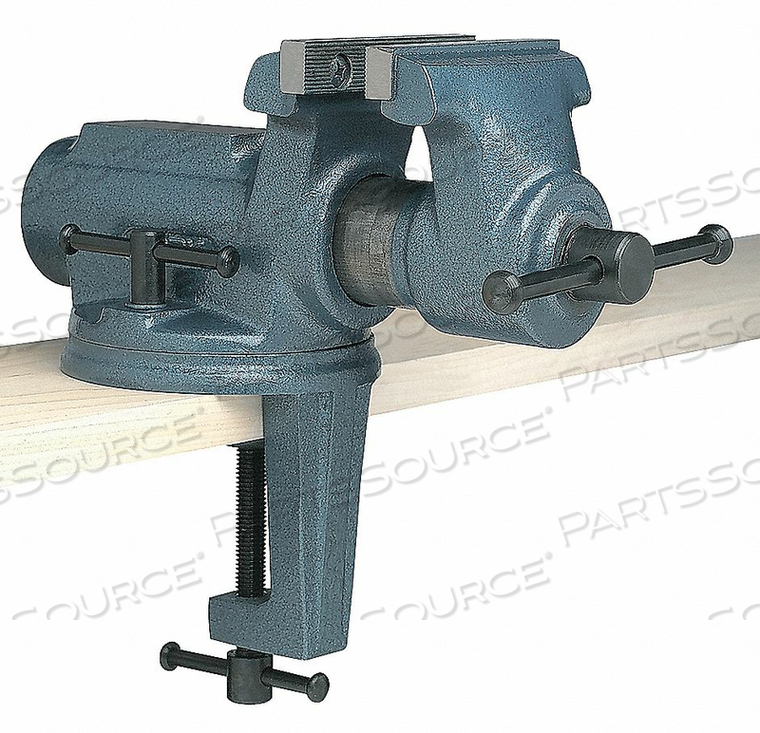 PORTABLE VISE CLAMP-ON SWIVEL STD DUTY by Wilton/ Walter Meier Manufacturing Americas