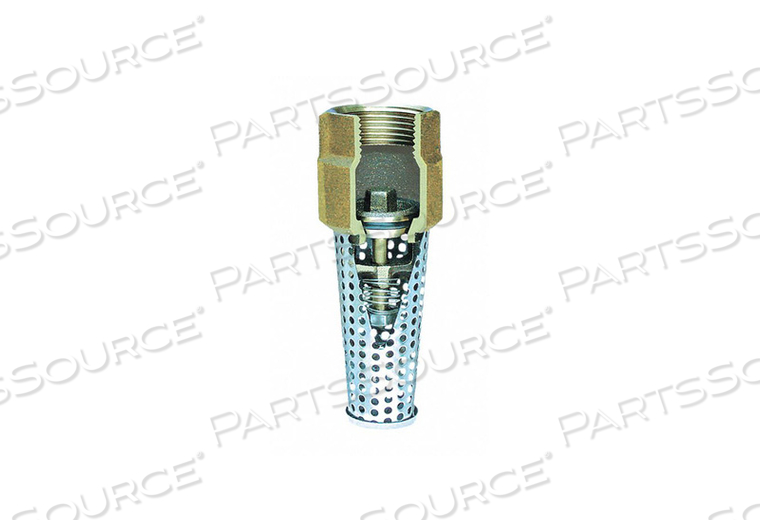 FOOT VALVE 1 SIZE NPT 1-3/4 L 1-3/4 W by Simmons FOOT VALVE 1 SIZE NPT 1-3/4 L 1-3/4 W by Simmons