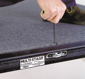 CARPETED PORT. STAGE PACKAGE 12 X 8 FT. by Bil-Jax