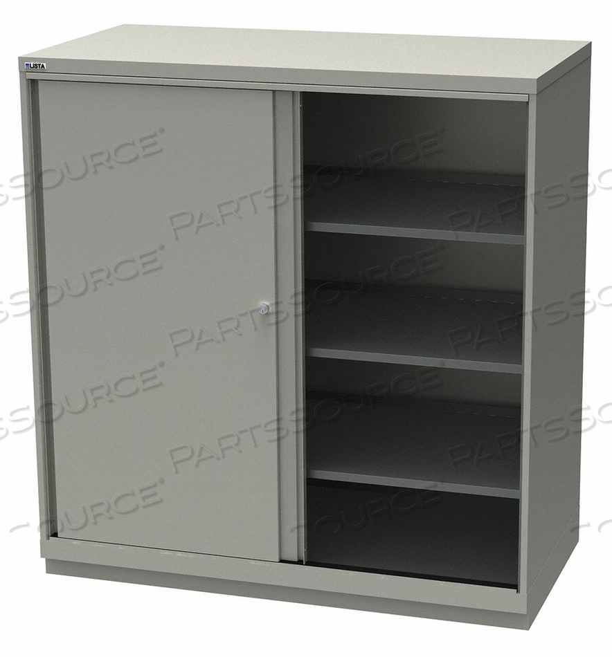 BASE CABINET 59-1/2 H 56-1/2 W LIGHT GRY by Lista BASE CABINET 59-1/2 H 56-1/2 W LIGHT GRY by Lista