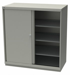 BASE CABINET 59-1/2 H 56-1/2 W LIGHT GRY by Lista