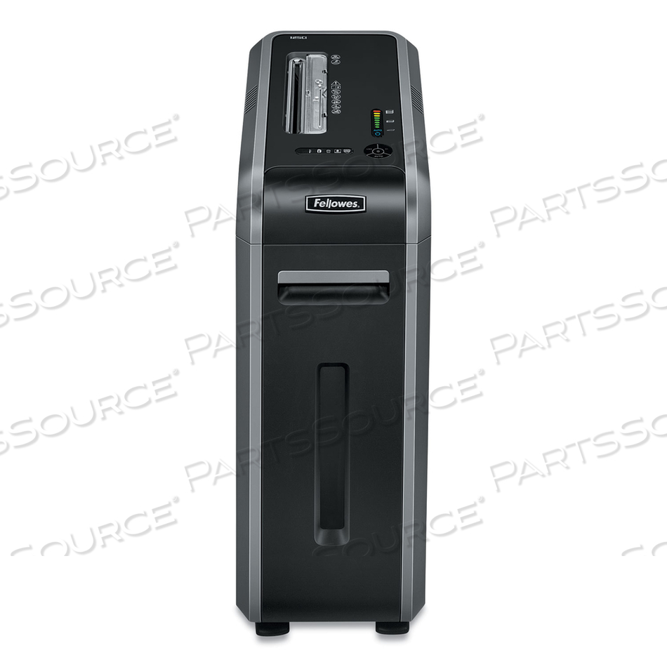 POWERSHRED 125CI 100% JAM PROOF CROSS-CUT SHREDDER, 20 MANUAL SHEET CAPACITY by Fellowes